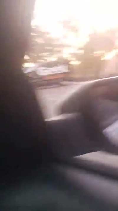 Rioters destroy Best Buy entrance with construction vehicles