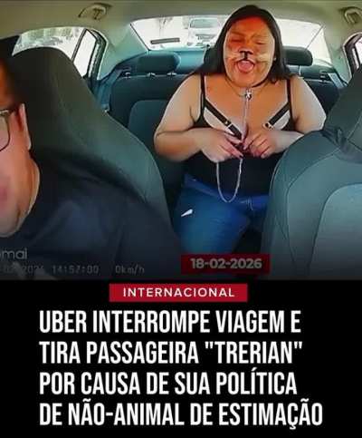Motorista de aplicativo recusa passageira 