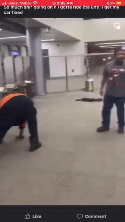 CTA worker shoots guy