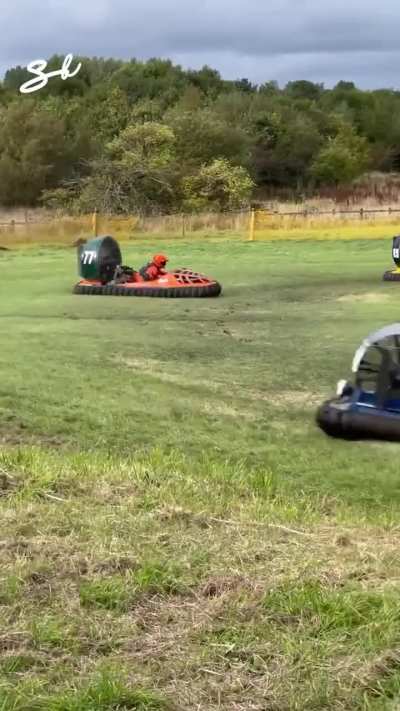 Hovercraft racing is insane 🤯