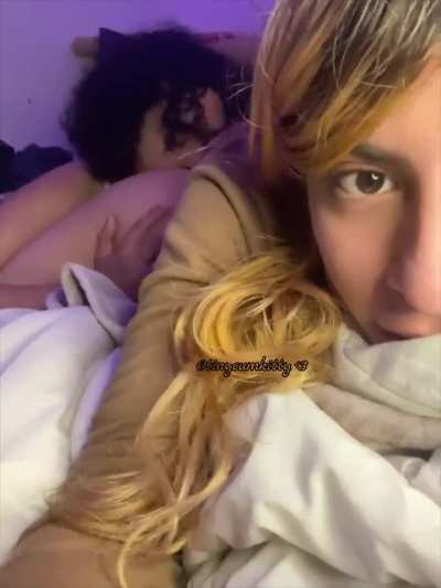 He won&rsquo;t stop licking my boy pussy 🫣👅📸