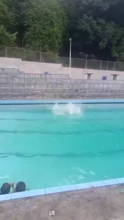 HMFT after I jump in the pool