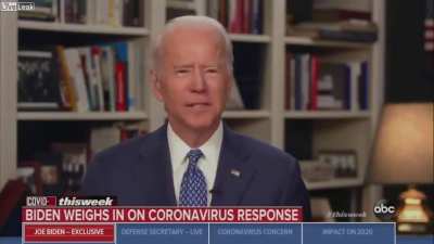 Biden the Electable: &ldquo;We cannot let this, we&rsquo;ve never allowed any crisis from the Civil War straight through to the pandemic of 17, all the way around, 16, we have never, never let our democracy sakes second fiddle, way they, we can both have a democracy 