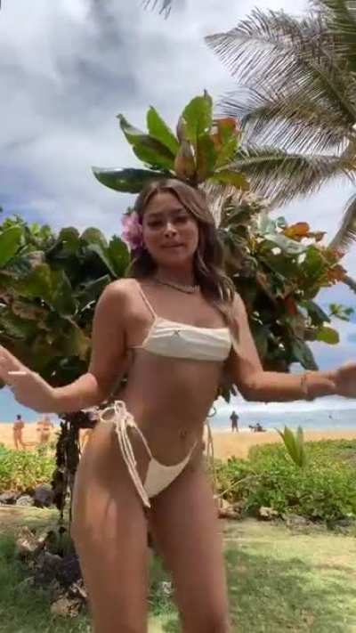 Beach in heat