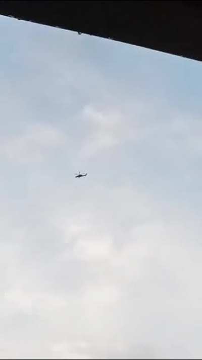Just now two Philippine Attack Helicopters Opening Fire to Insurgents in Agusan 