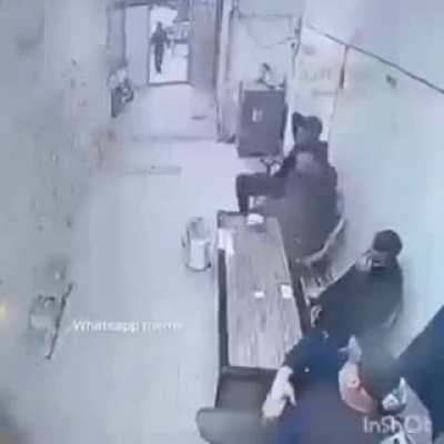 he is just playing