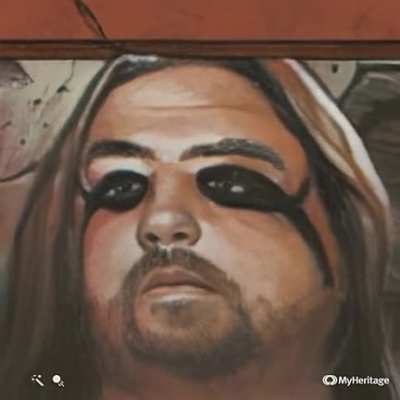My uncle Joven. He was murdered at the Ebony Rhino strip club for stealing quarters from the stage. Thanks Deep Nostalgia!
