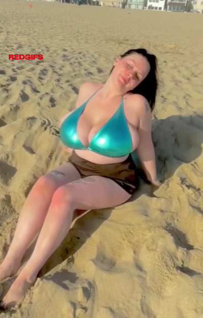 green bikini