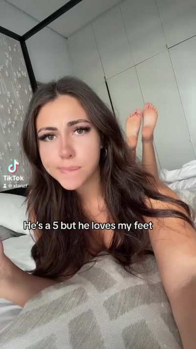 I&rsquo;m a sucker for foot lovers 