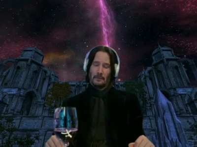 When oblivion theme kicks in
