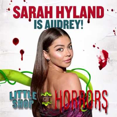 Sarah is starring in Little Shop of Horrors on Broadway IG May 2024
