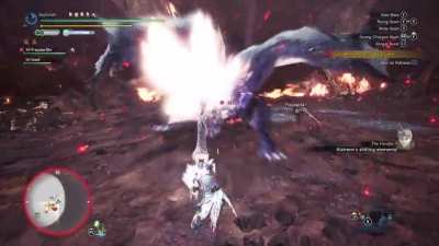 Had my coolest Alatreon moment while helping a random with their quest