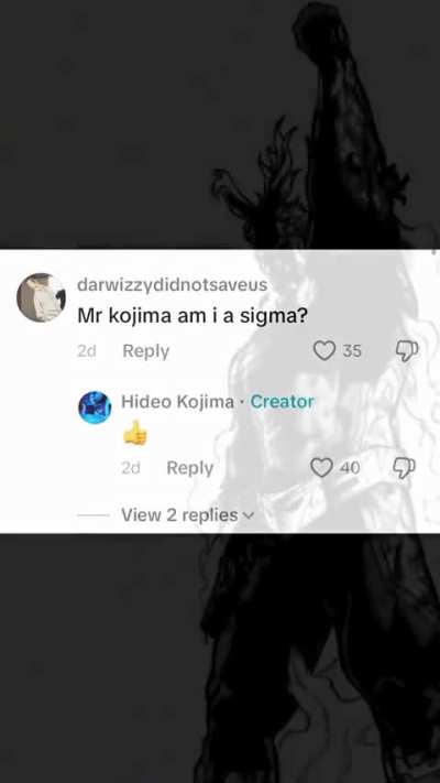 Eu sou um sigma