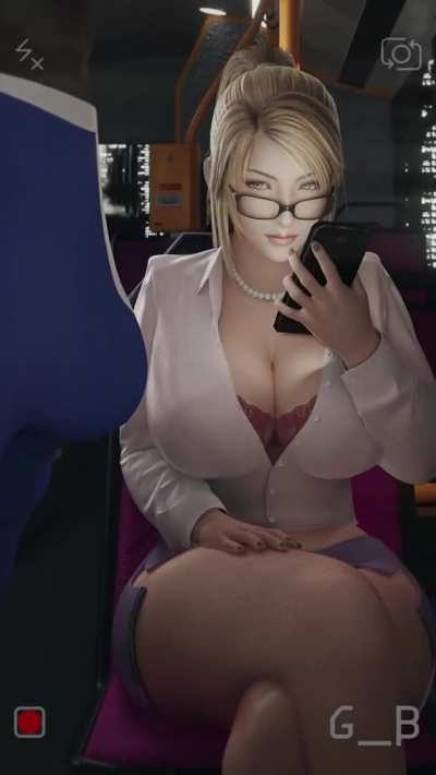 Sarah Bryant gets fucked in the bus (GeneralButch) [Virtuo Fighter]