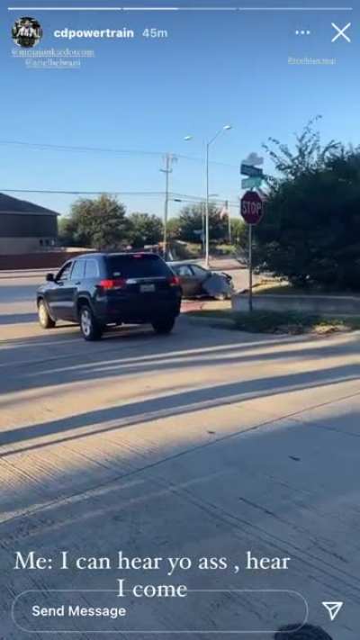 Kevin Holland chasing down a car thief&hellip; &ldquo;I&rsquo;m in your neighborhood chasing bad guys&rdquo;