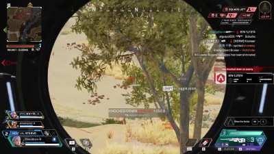 241019 Apex Legends - 狙击已然大成 - 美服游戏日常 - LINTJ

kd 0.4, 零技术纯娱乐业余休闲玩家，玩各种fps游戏，长期找队友。
希望你情绪稳定，胜负欲弱，可以一起休闲娱乐
 