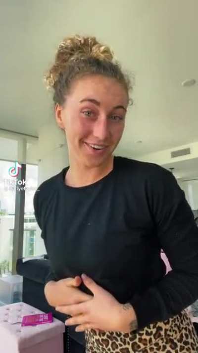 Blonde with a big ass