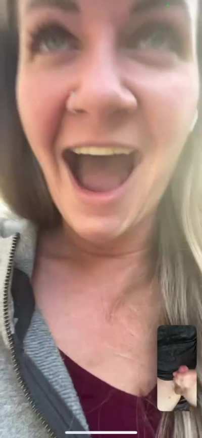 Cute MILF neglects my bros football practice to watch me beat my meat on facetime