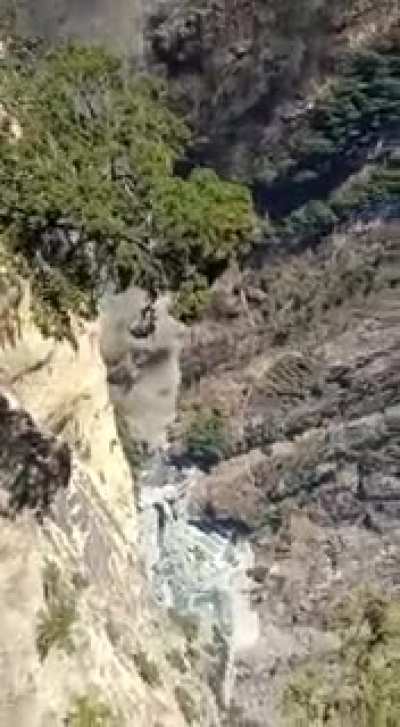 Glacier Burst causes a flashflood in Uttarakhand, Northern India.
