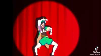 Genshin characters dance