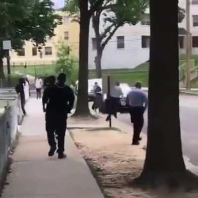 Man on the run