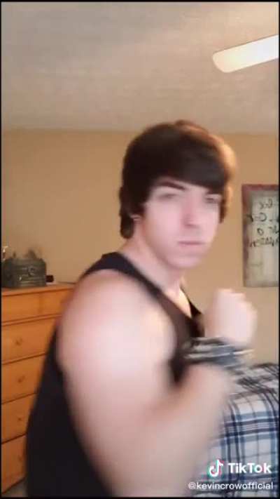 He’s ready with that 360 punch