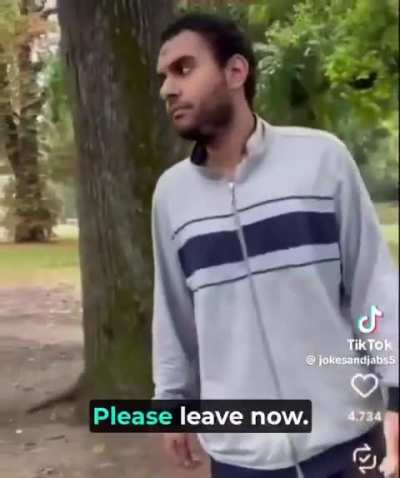 Some guy in Frankfurt Germany gives justification for why he needs to rape