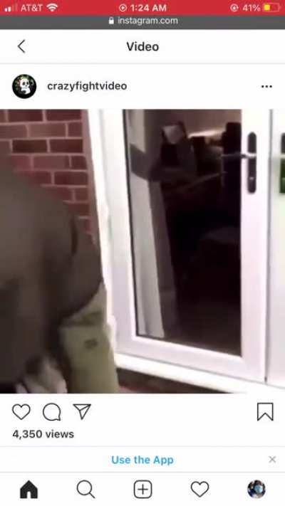 Wasn't expecting that noise out of him lol