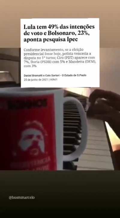 Chega de falar de política