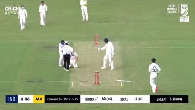 Bumrah does not fuck around