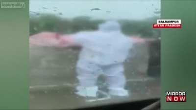 Two Men Busted For Dumping COVID Corpse In River (India)