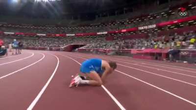 Mutaz Essa Barshim and Gianmarco Tamberi decide to share the Gold Medal in the men's high jump final at the Olympics