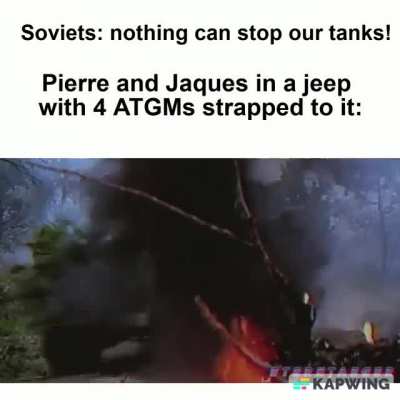 The entire French cold war doctrine was bolting ATGMs and 90mm cannons with HEAT ammo onto small and ridiculously fast vehicles. The AMX-13, AMX-10, panhard, etc.