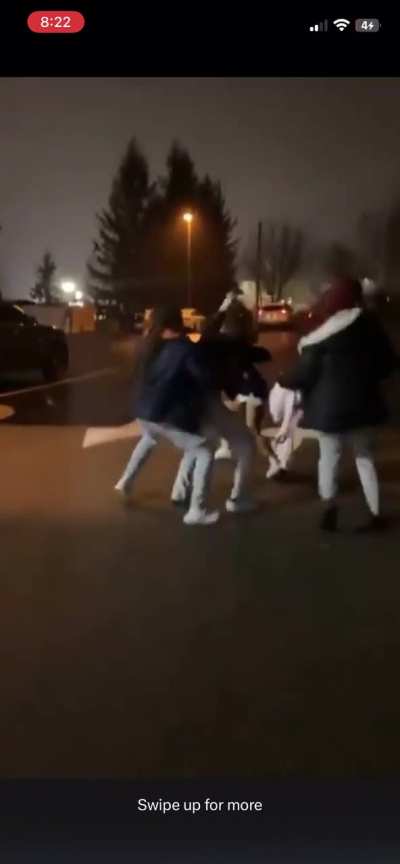 Cheerleader fight