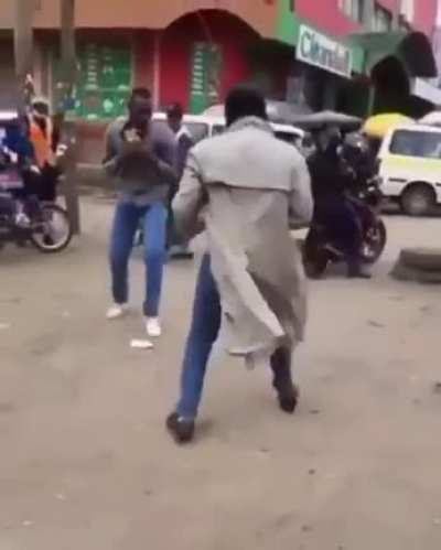 Tekken Real life fight. Cool