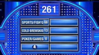 The greatest round of Family Feud