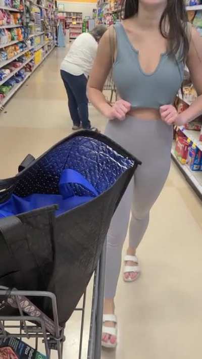 Granny, don't look!