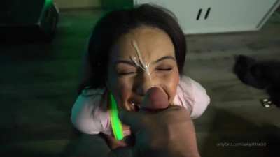 Cumshot Facial