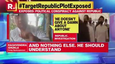 Congress leader confirms MVA is targeting Arnab because he has no respect for the CM or others. That "nothing can stop Republic from being banned &amp;amp; Arnab from being jailed." A special govt committee has been formed whose only work is to end Republic.