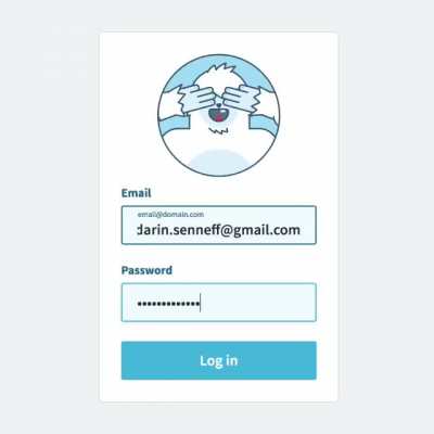 Someone made this login screen