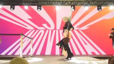 2B cosplay at Anime Friends 2022 (cosplayer: 2B do Rabetão)