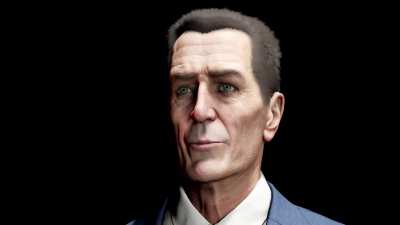 G-Man Accepts the GOTY Award for Half-Life Alyx