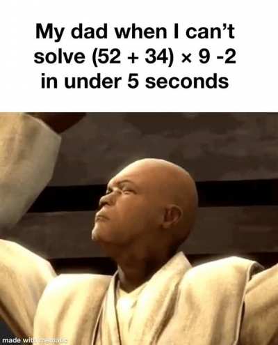 &ldquo;Back in my day we didn&rsquo;t use calculators!&rdquo;