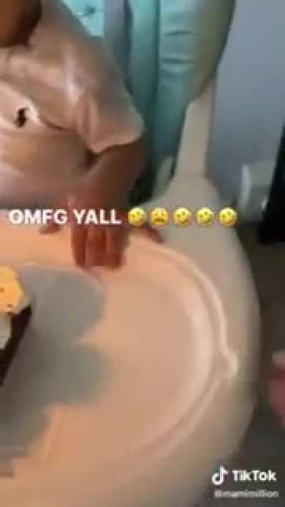 Why would you smash a 1 year old baby&rsquo;s face into a cake tho
