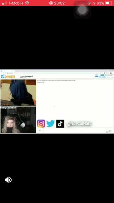 Omegle never disappoints