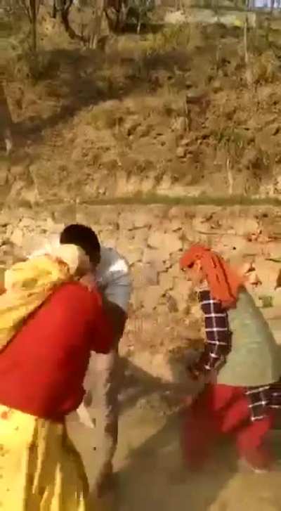 Man bites off more than he can chew in India