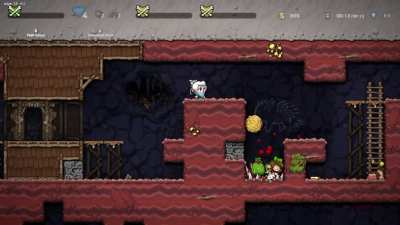 Two High IQ Spelunkers Vs. 1-1
