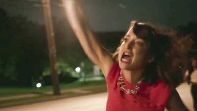 Running for her life
