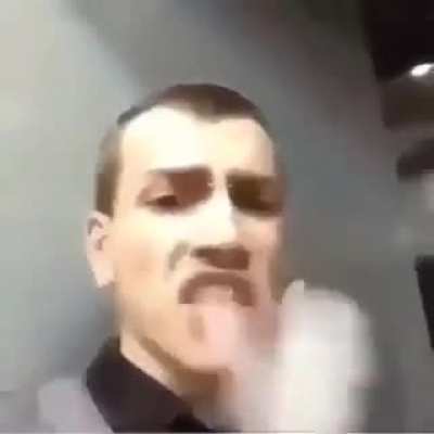 Traperos fumando