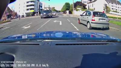 I was the idiot this week (i&rsquo;m glad he screamed, that triggered immediate braking instinct)